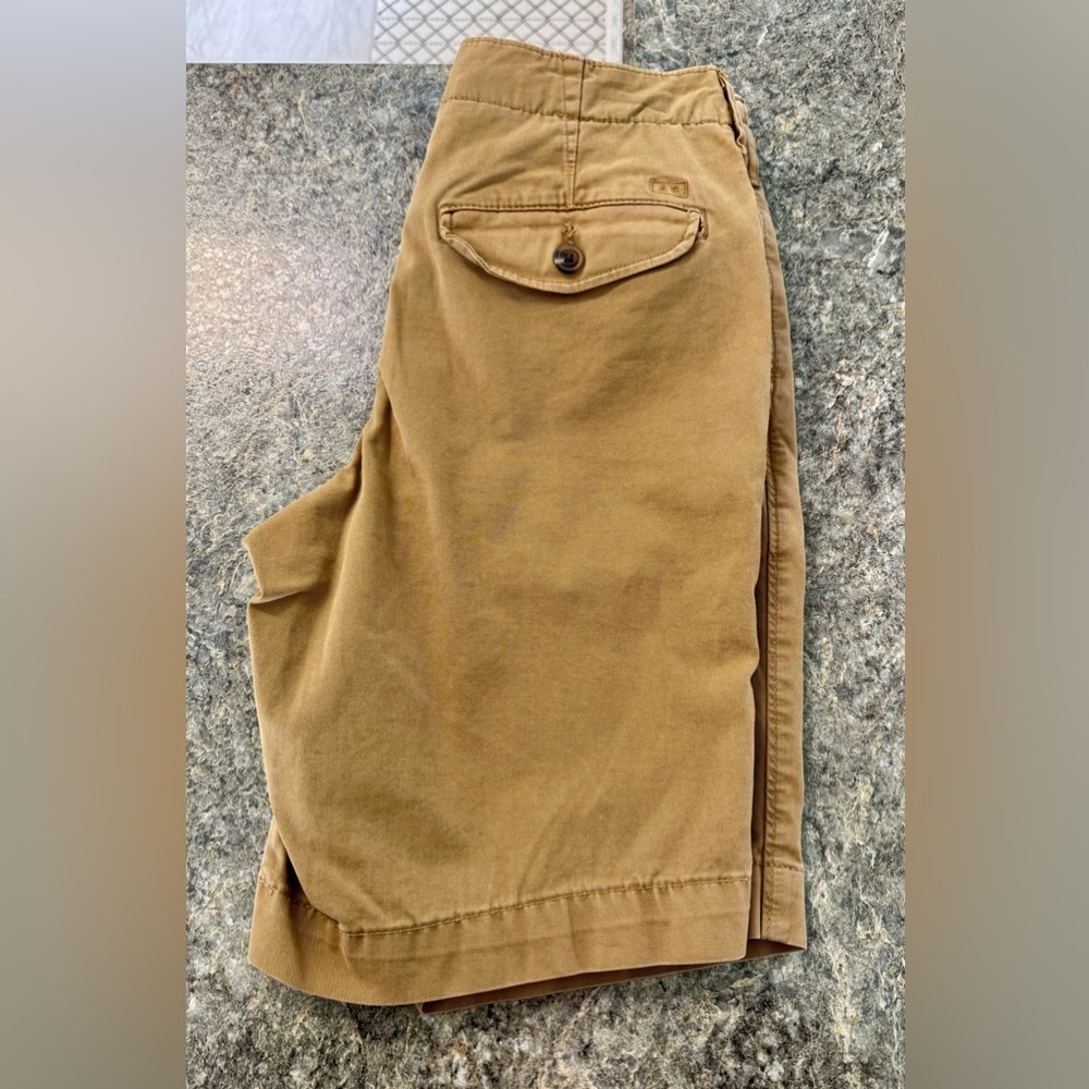 American Eagle Outfitters Tan Flat Front Shorts - Picture 4 of 4